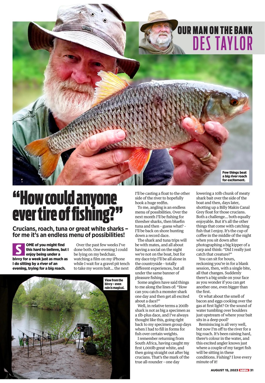 Angling Times Preview Pages