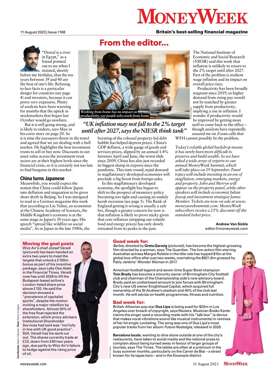 MoneyWeek Preview Pages