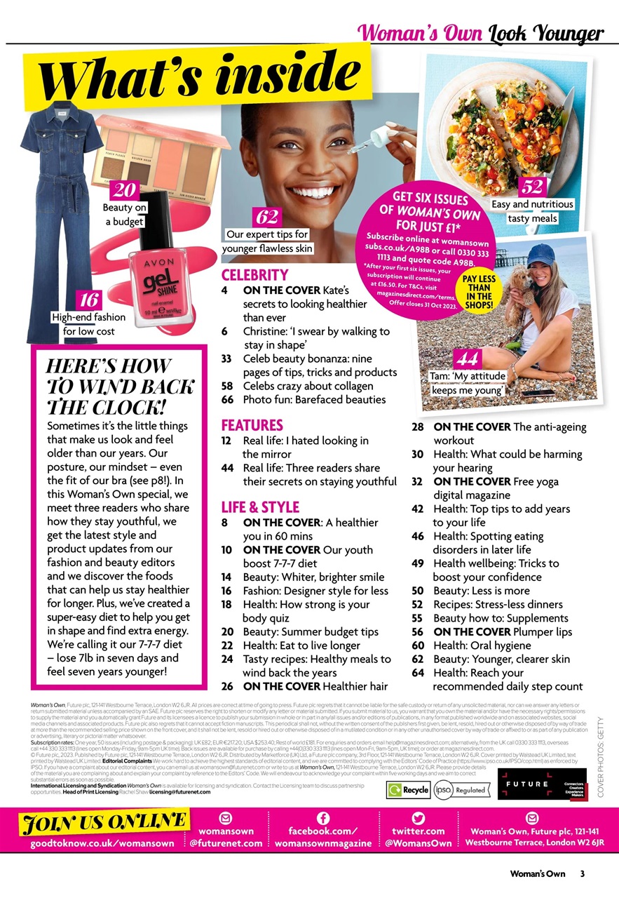 Woman's Own Lifestyle Special Preview Pages