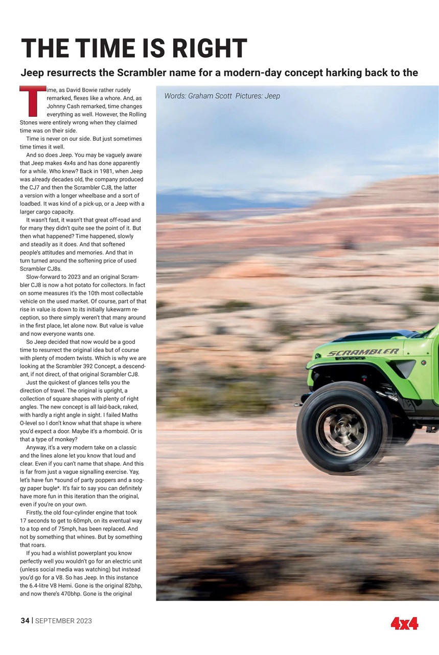 Overlander 4X4 Preview Pages