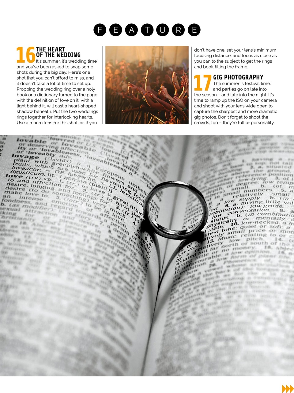 Photography Week Preview Pages