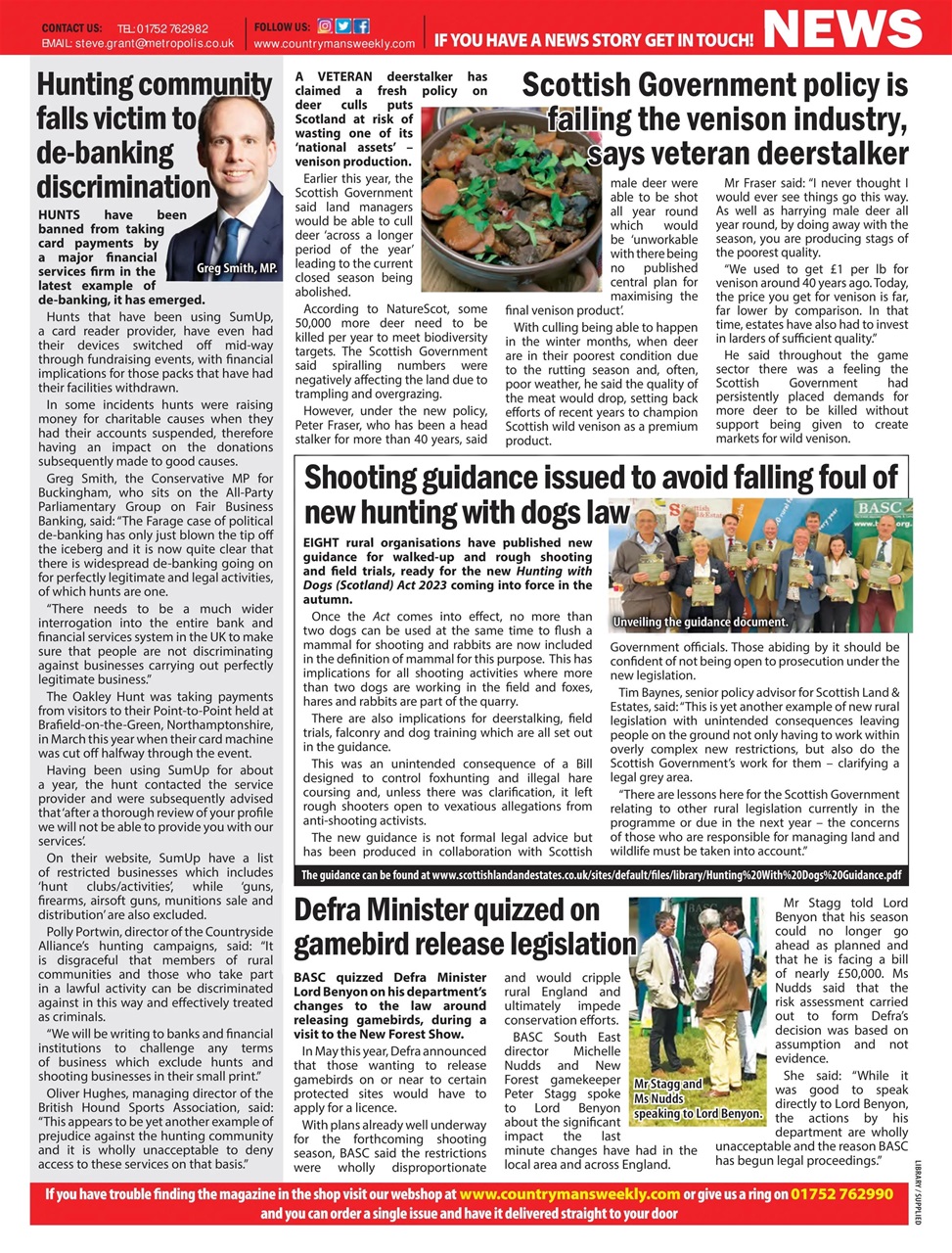 Countryman's Weekly Preview Pages