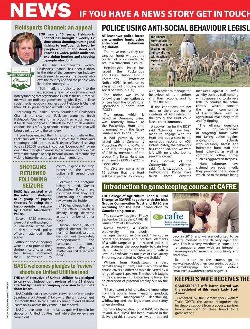Countryman's Weekly Preview Pages