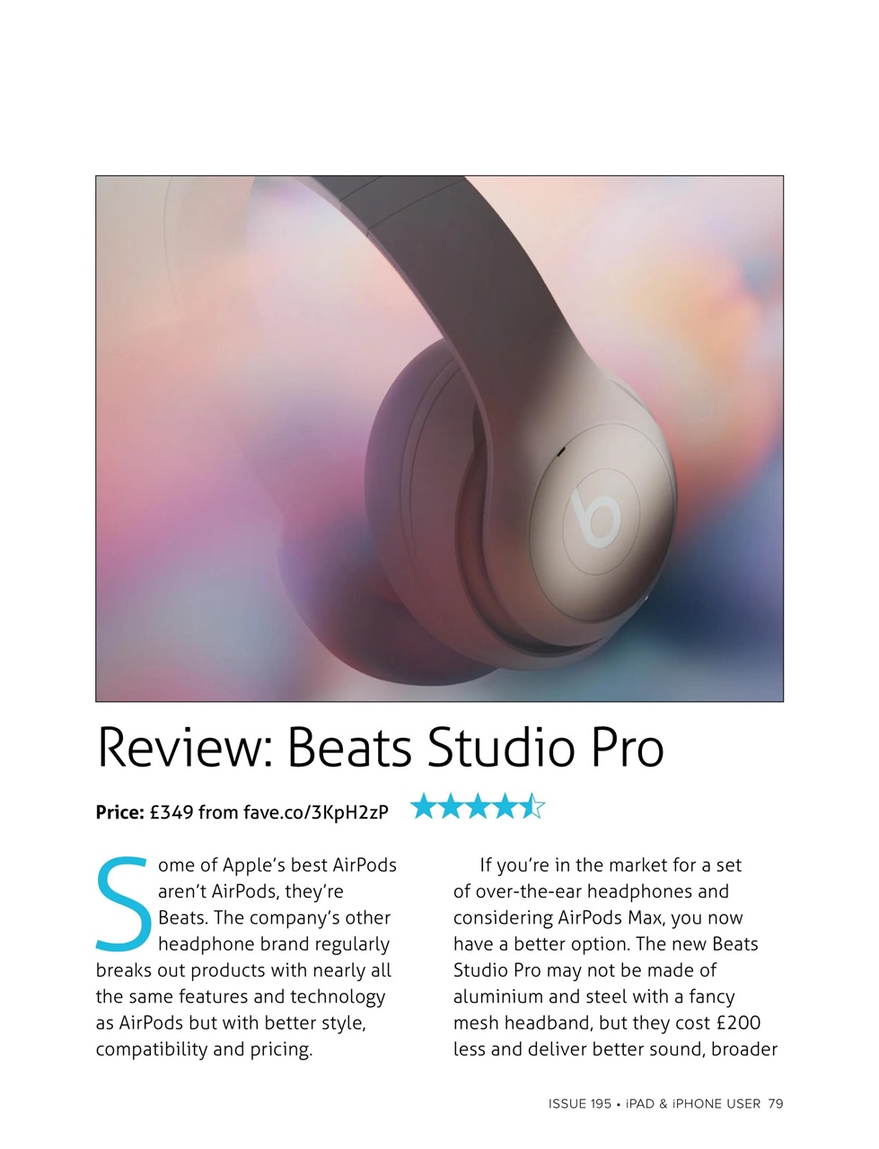 iPad and iPhone User Preview Pages