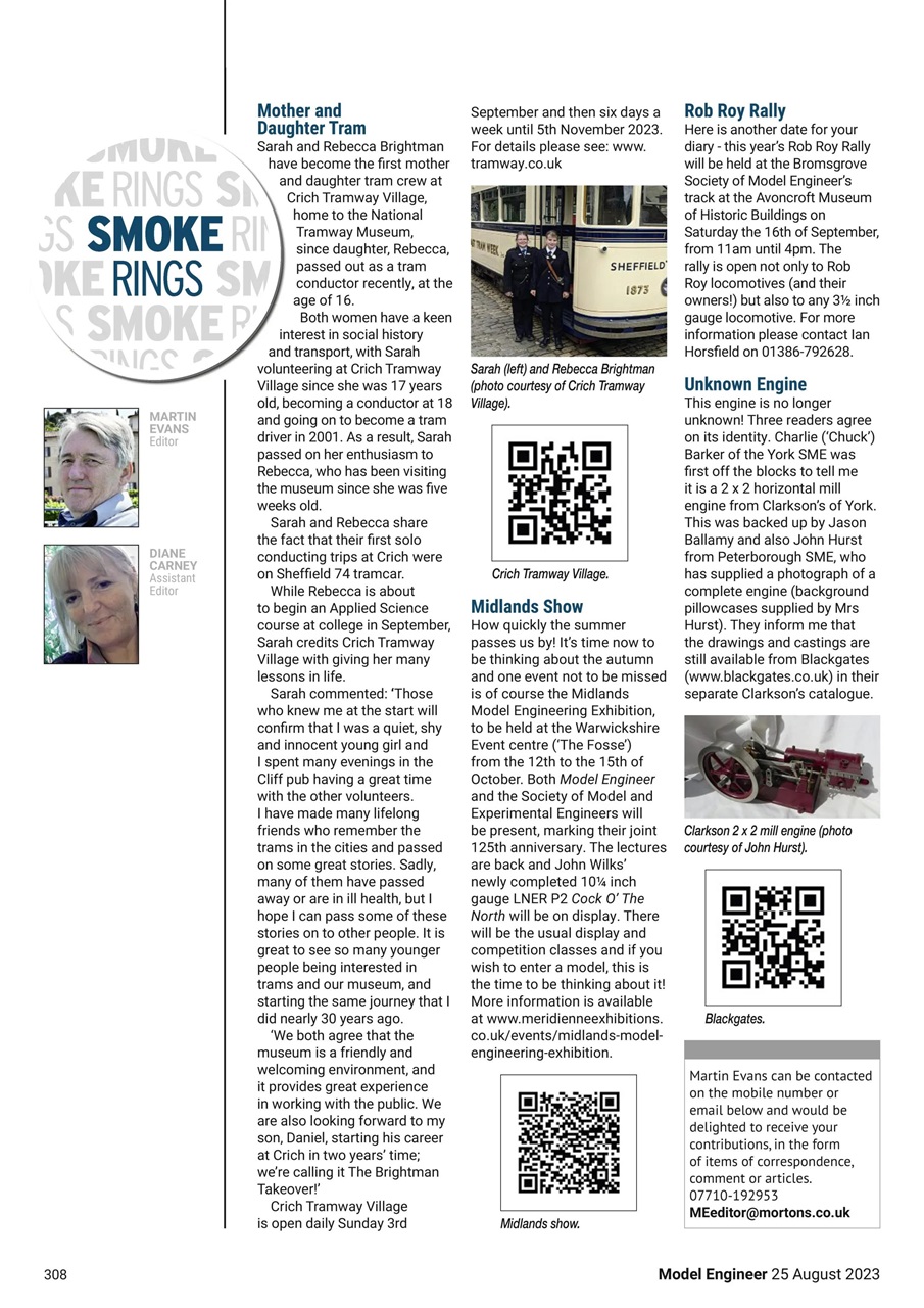 Model Engineer Preview Pages