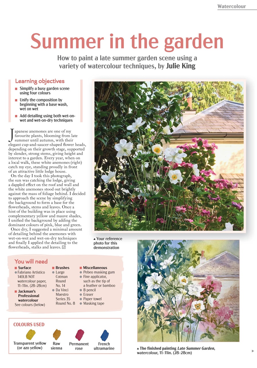 Leisure Painter & The Artist Preview Pages