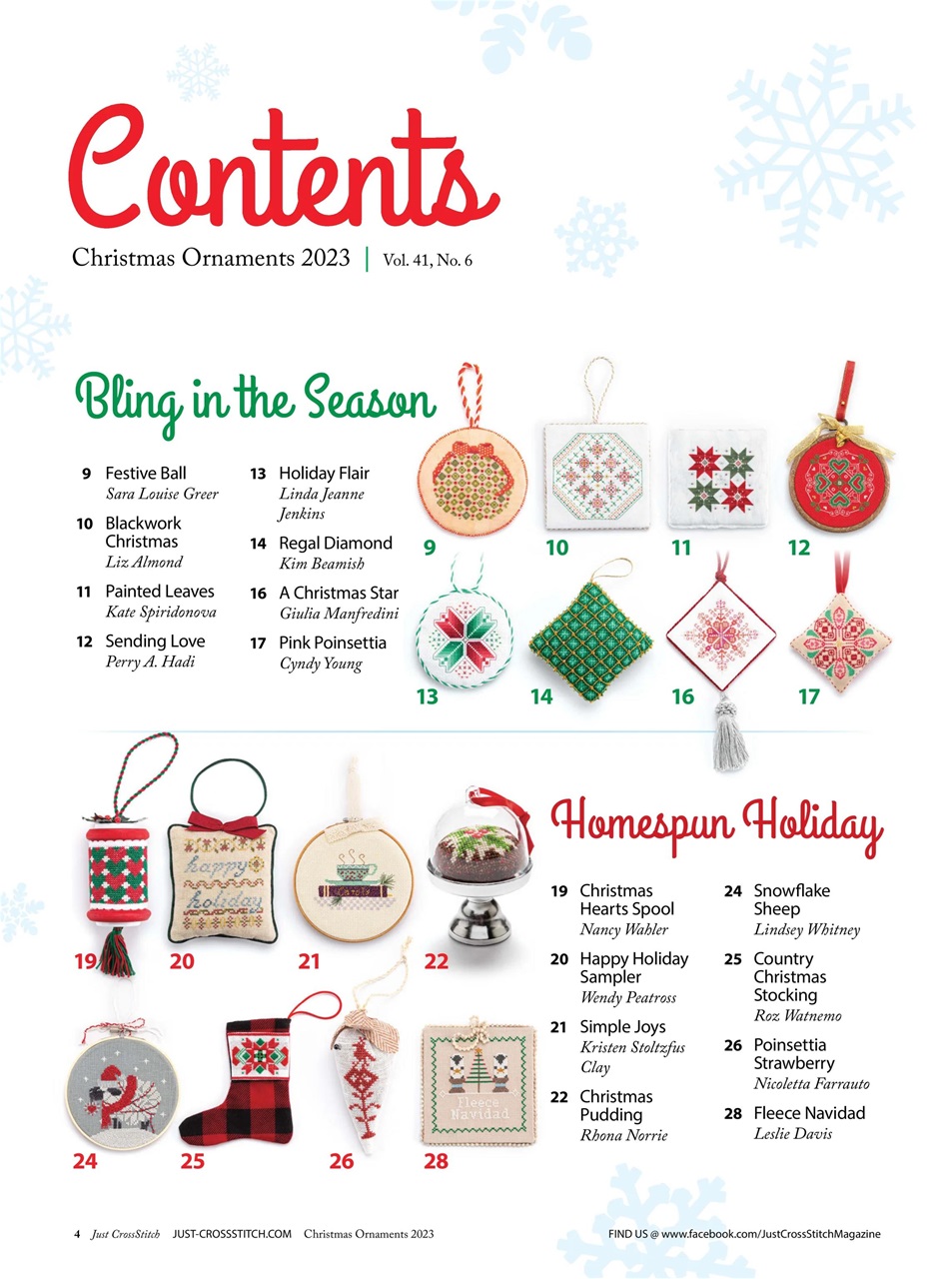 Just CrossStitch Preview Pages