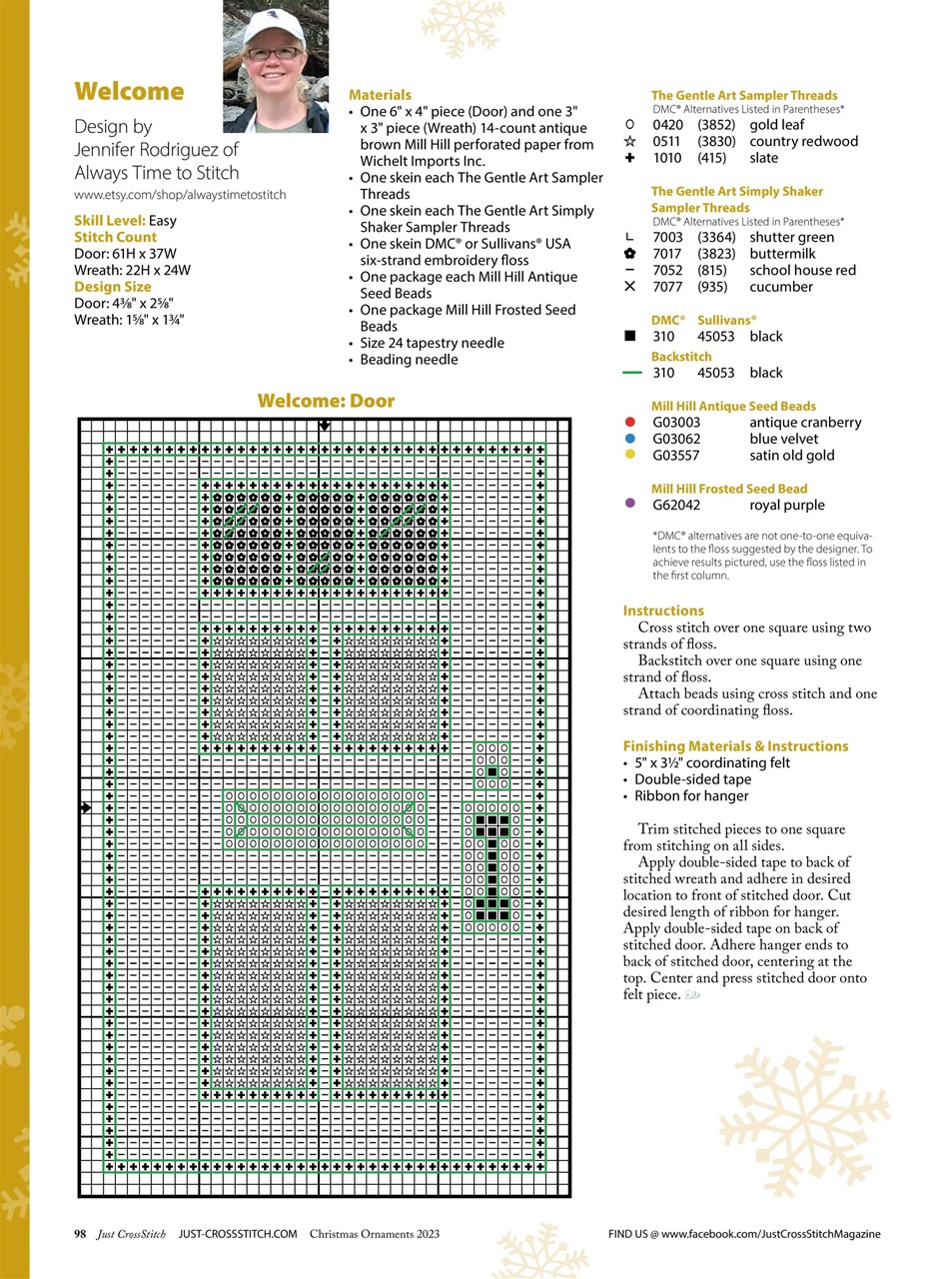 Just CrossStitch Preview Pages