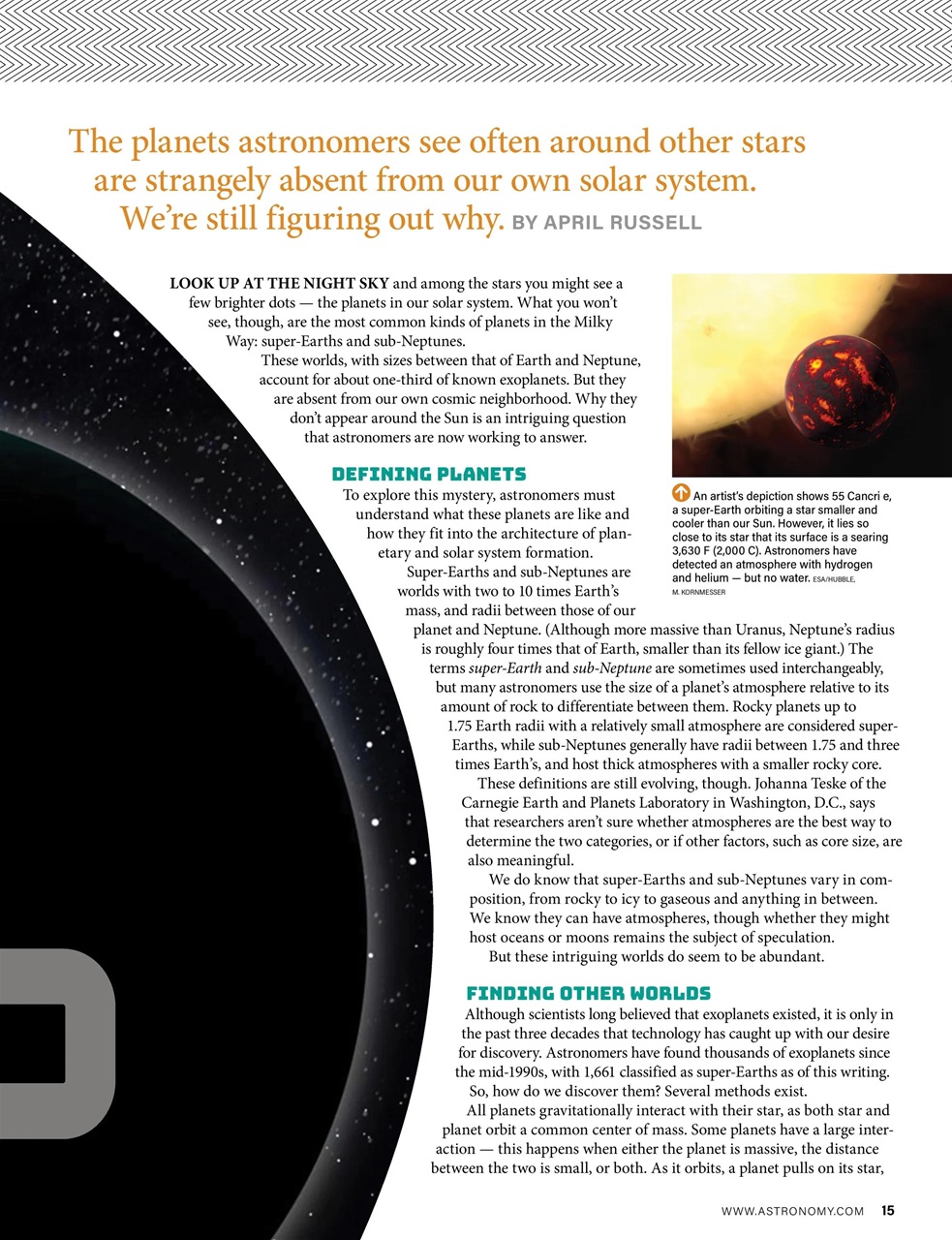 Astronomy Preview Pages