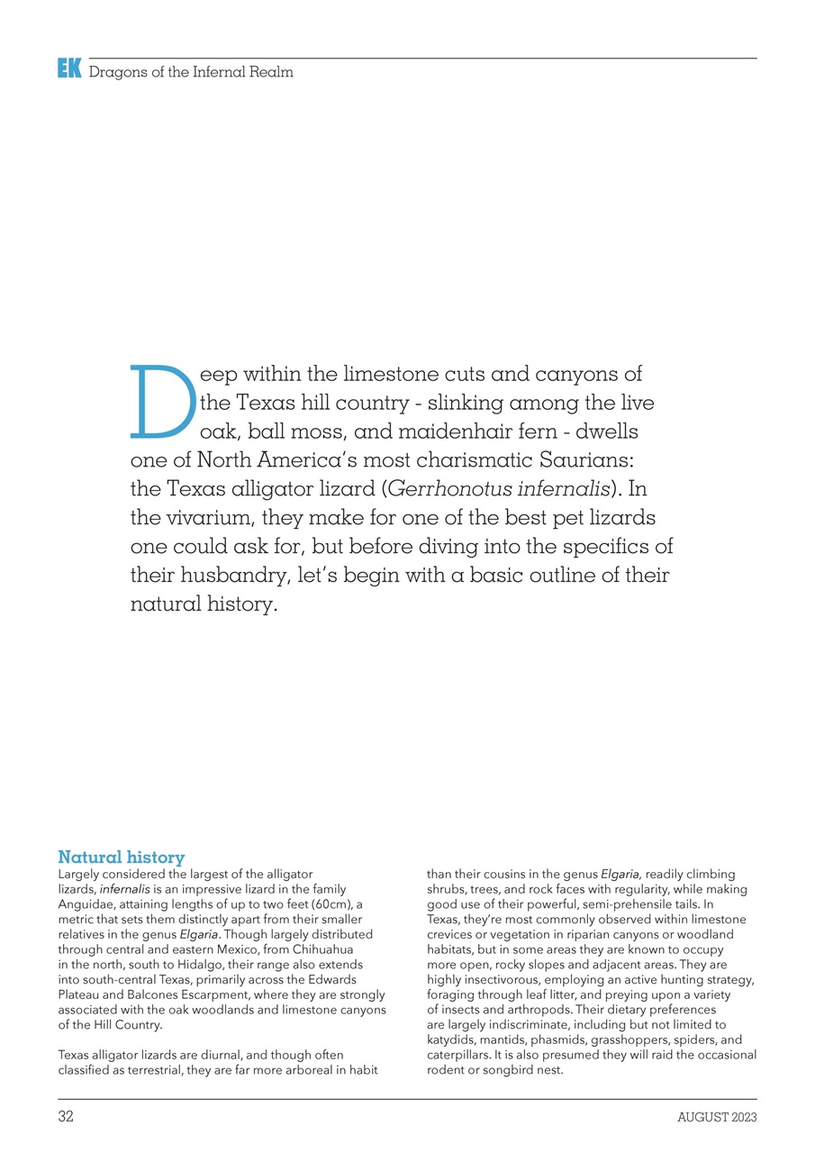 Exotics Keeper Preview Pages