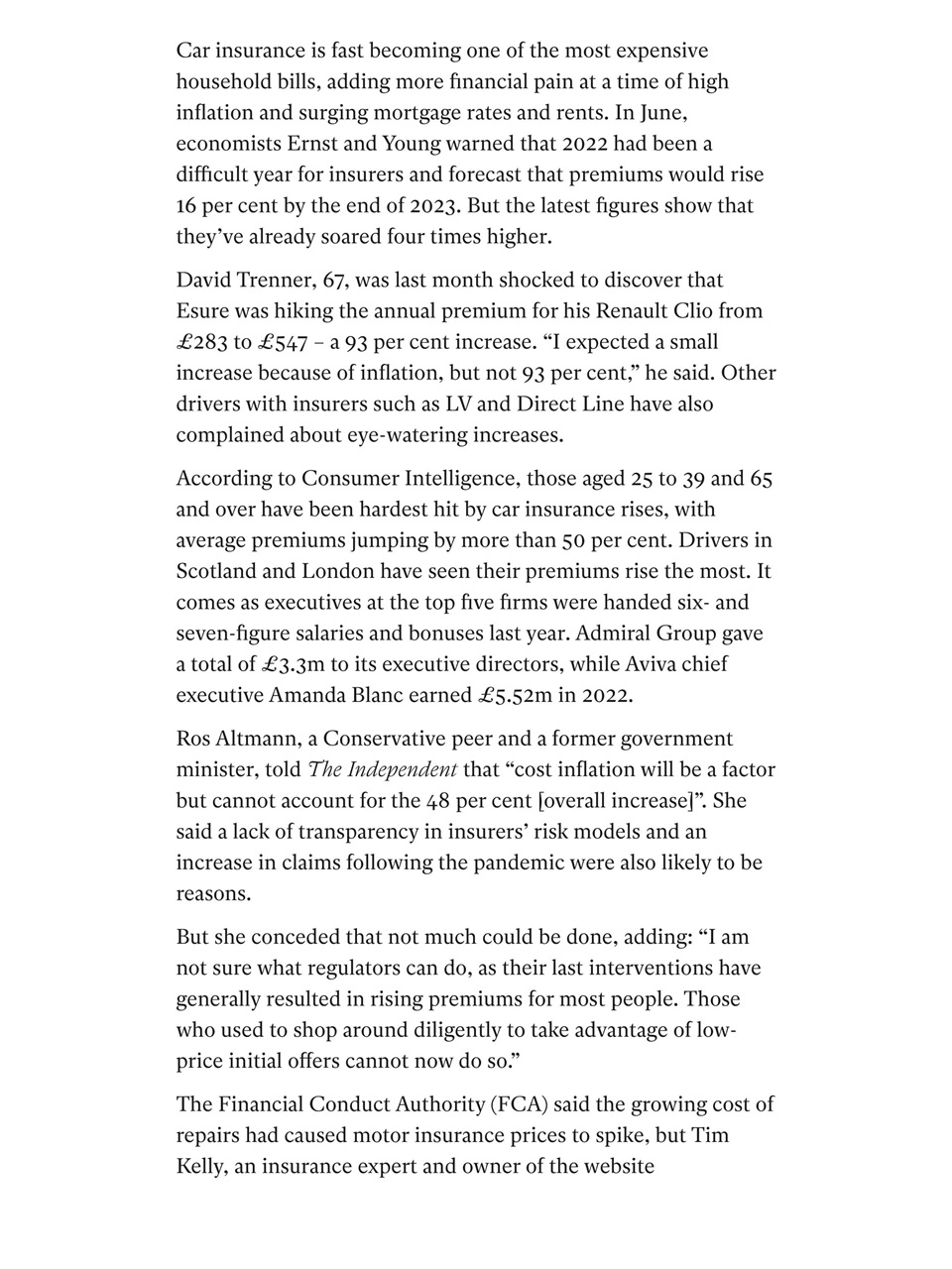 The Independent Daily Edition Newspaper Preview Pages