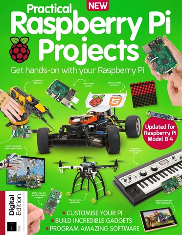 Technology Bookazine issue Practical Raspberry Pi Projects Eighth Edition