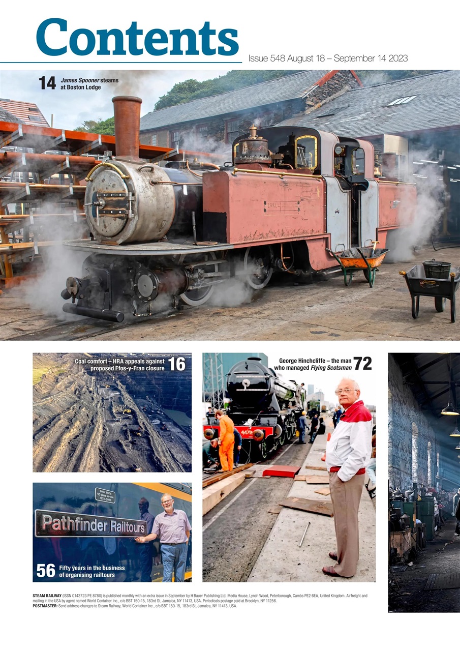 Steam Railway Preview Pages