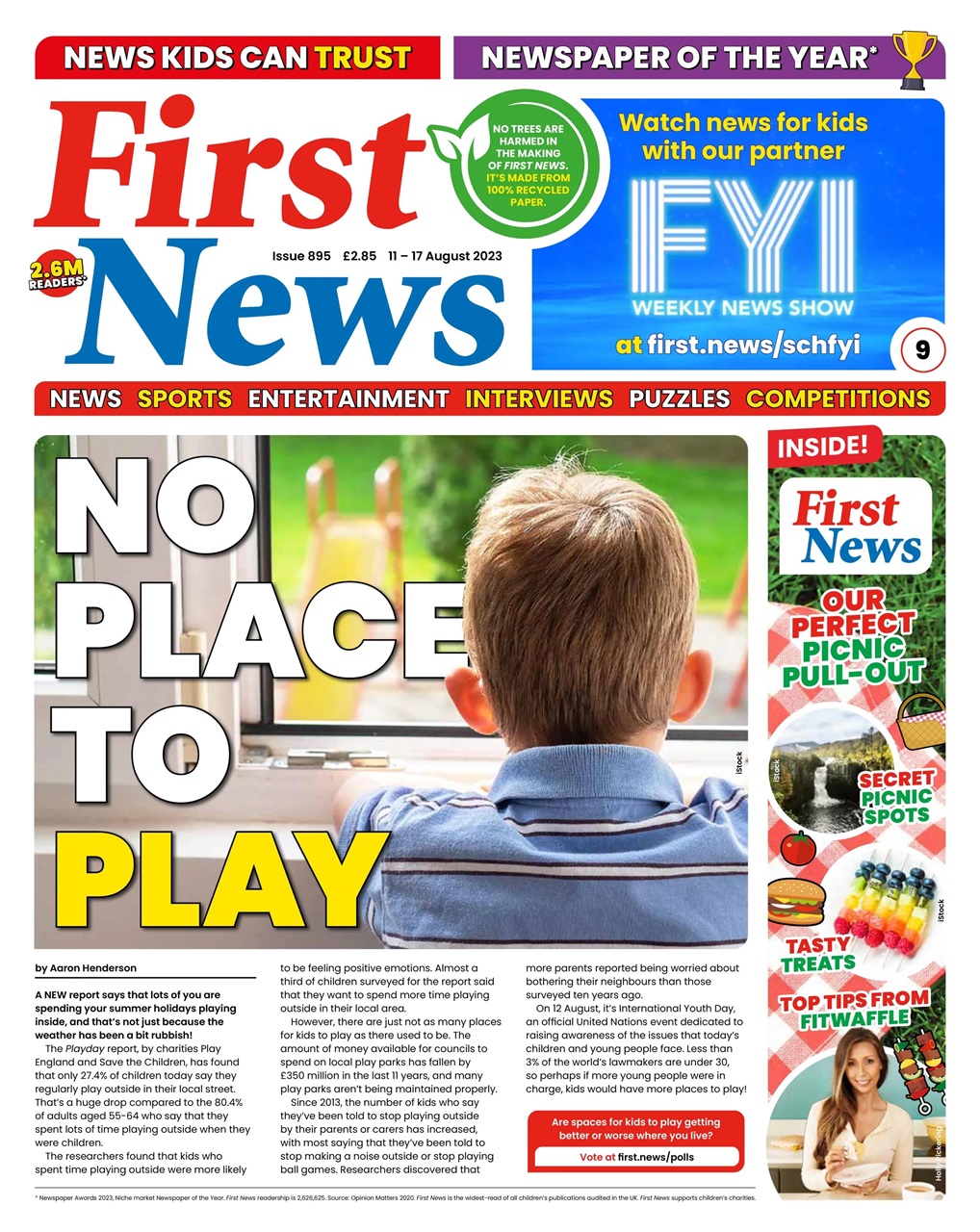 First News Preview Pages