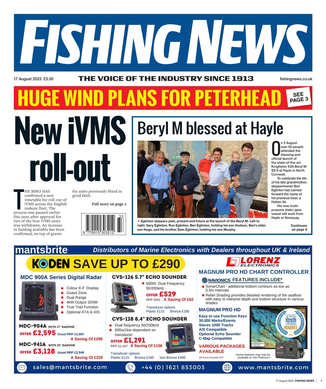 Fishing News Preview Pages
