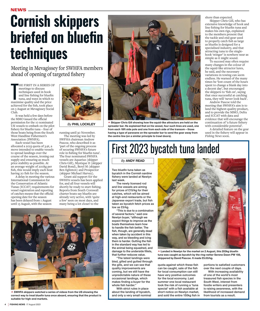 Fishing News Preview Pages
