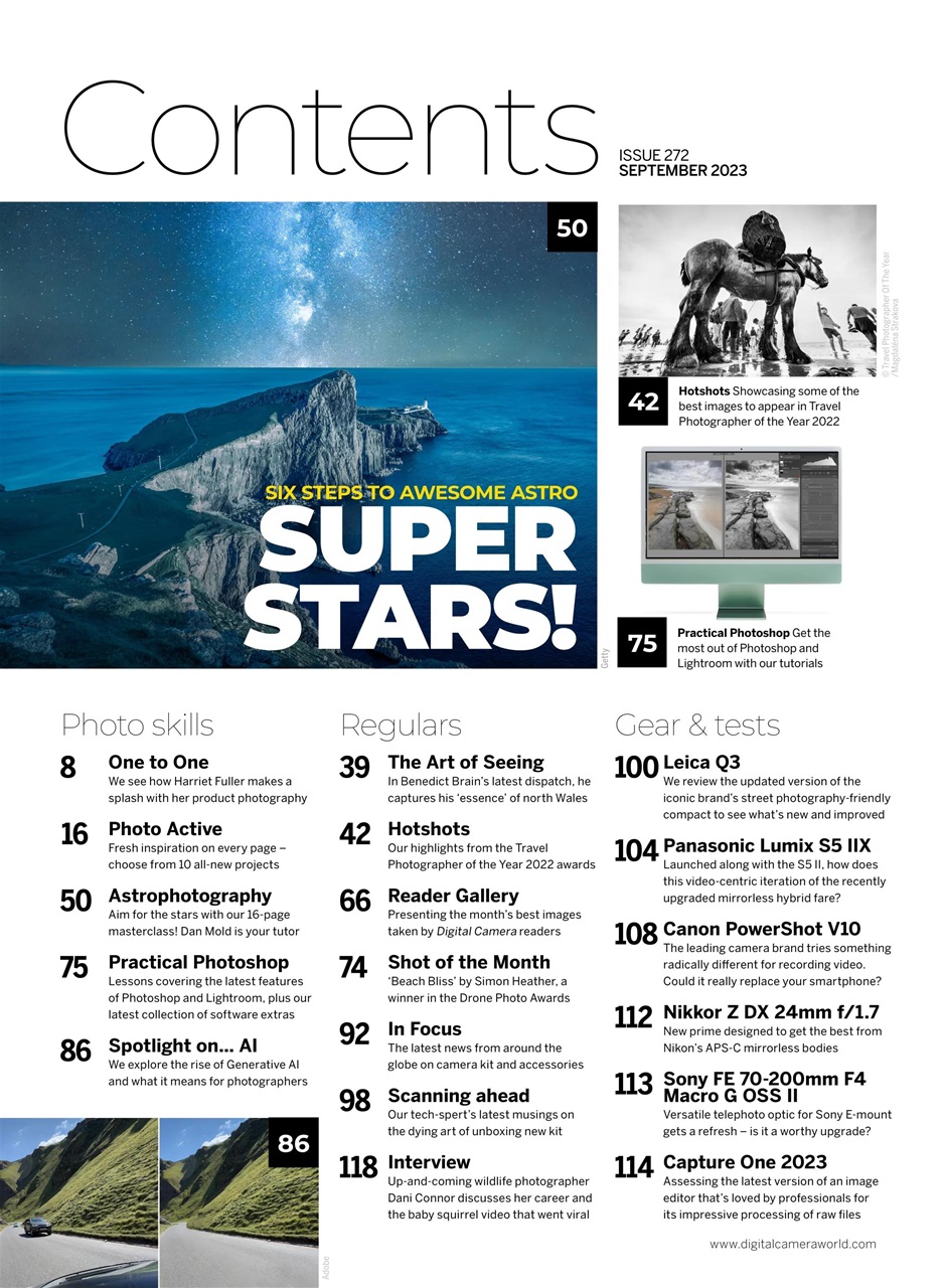 Digital Camera Magazine Preview Pages