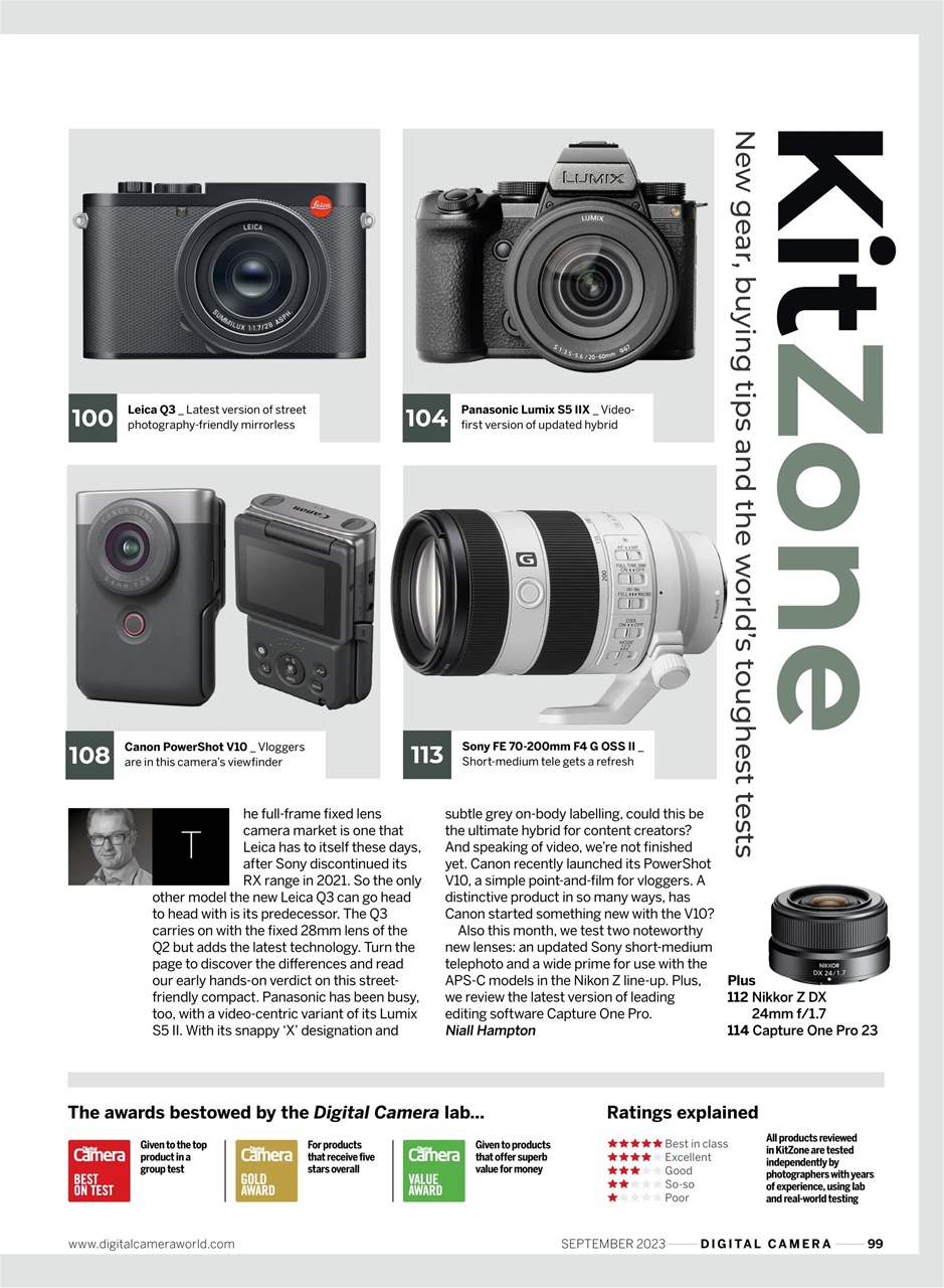 Digital Camera Magazine Preview Pages