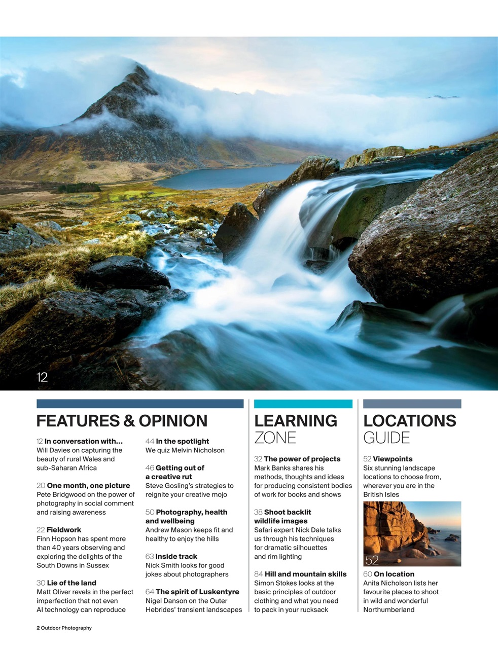 Outdoor Photography Preview Pages