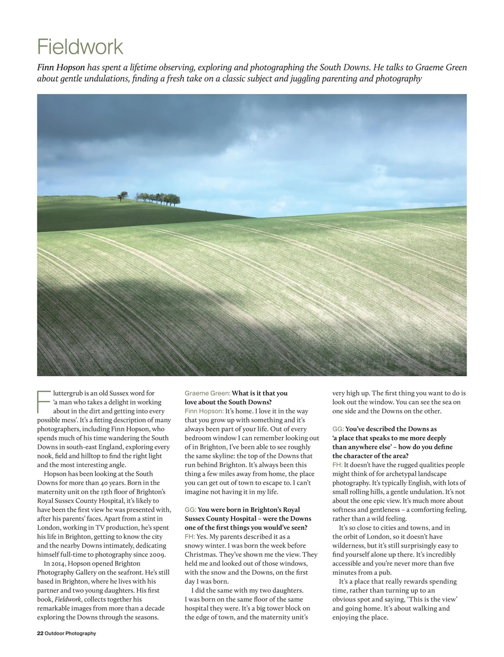 Outdoor Photography Preview Pages