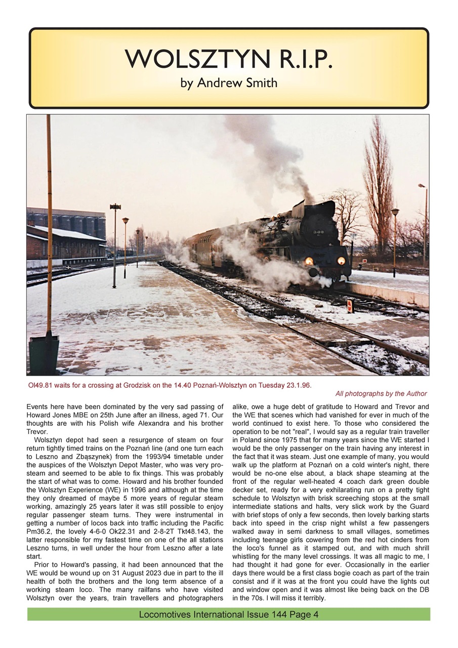 Locomotives International Preview Pages