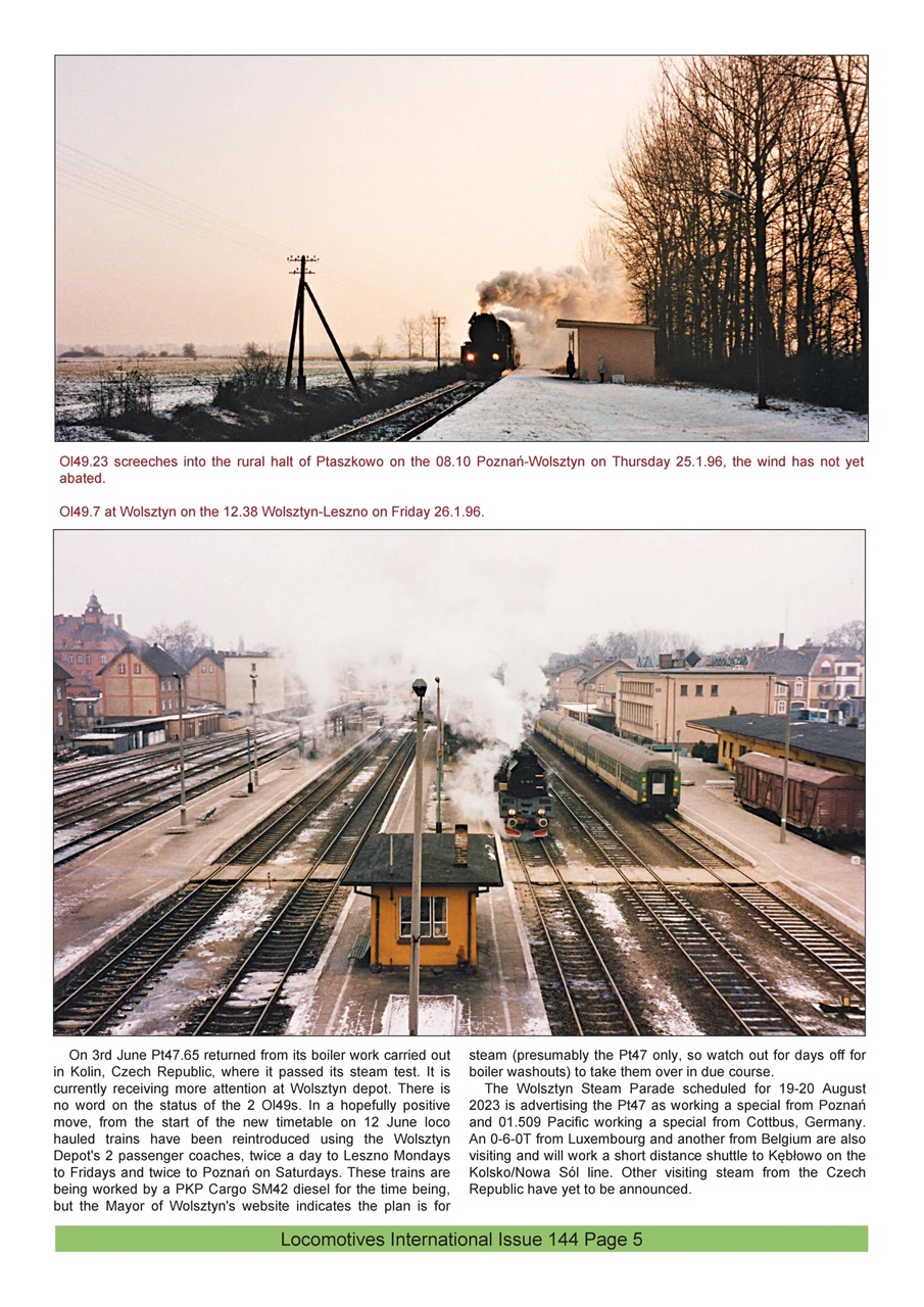 Locomotives International Preview Pages