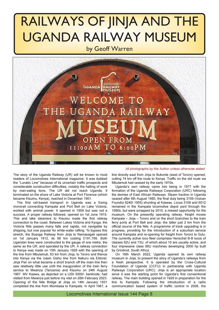 Locomotives International Preview Pages