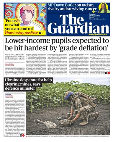 The Guardian Newspaper issue Monday, August 14, 2023