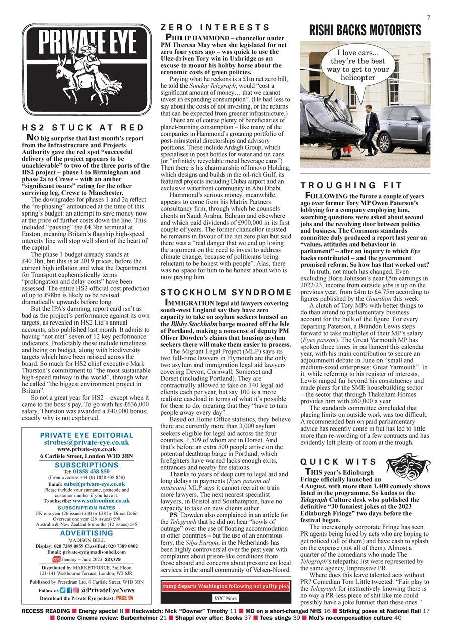 Private Eye Preview Pages