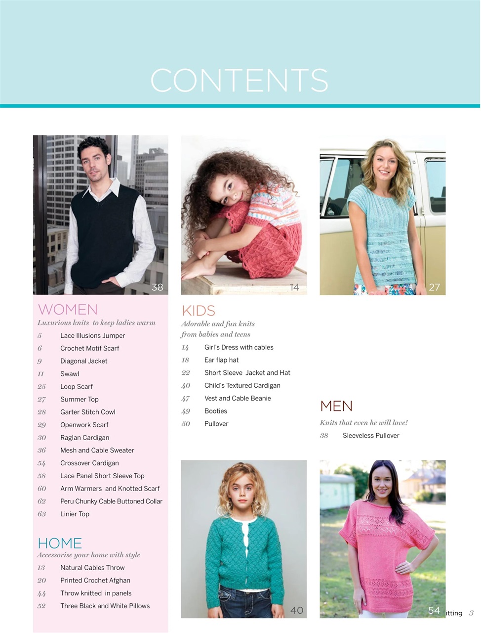 Creative Knitting Preview Pages