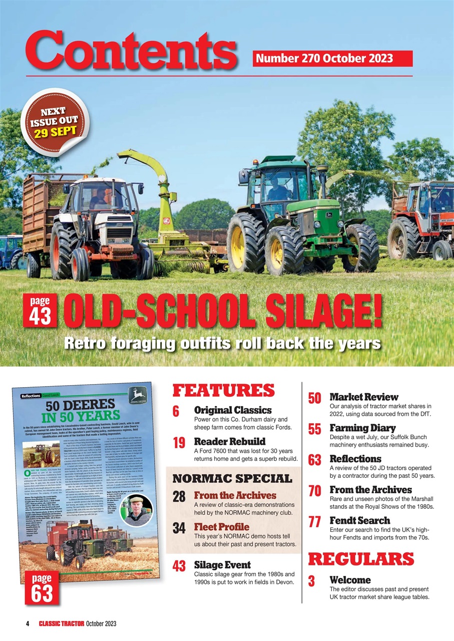 Classic Tractor Preview Pages
