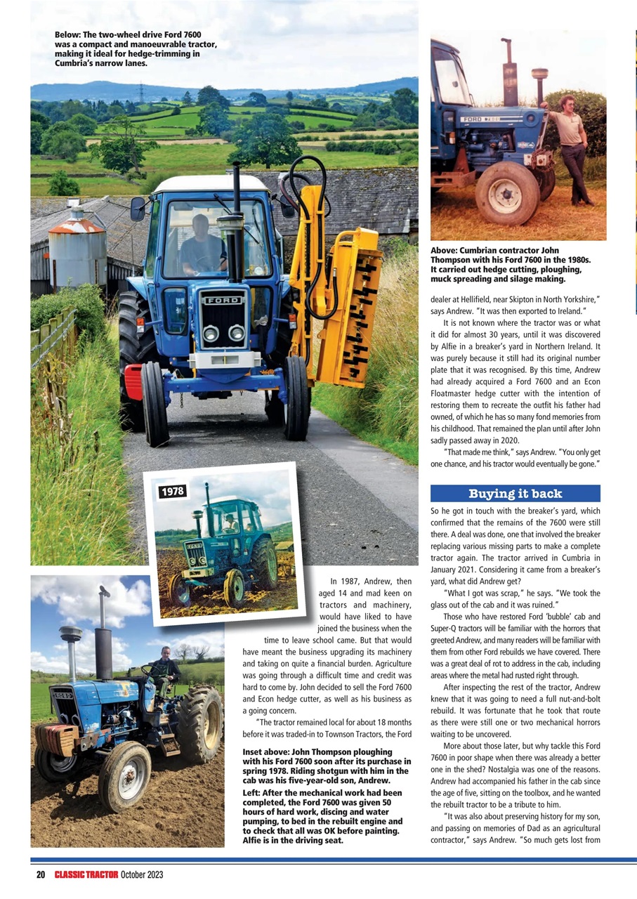 Classic Tractor Preview Pages
