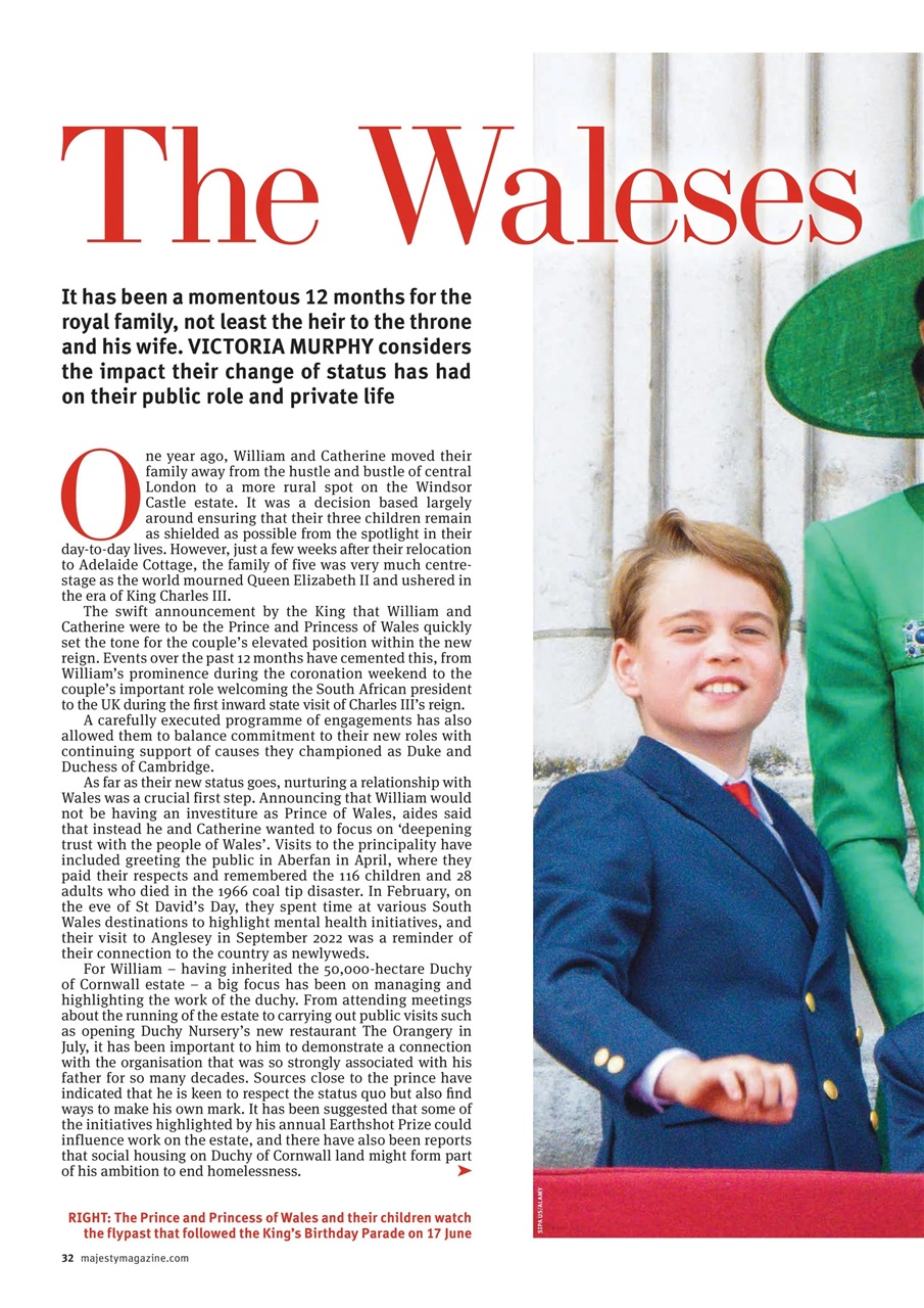 Majesty Magazine Preview Pages