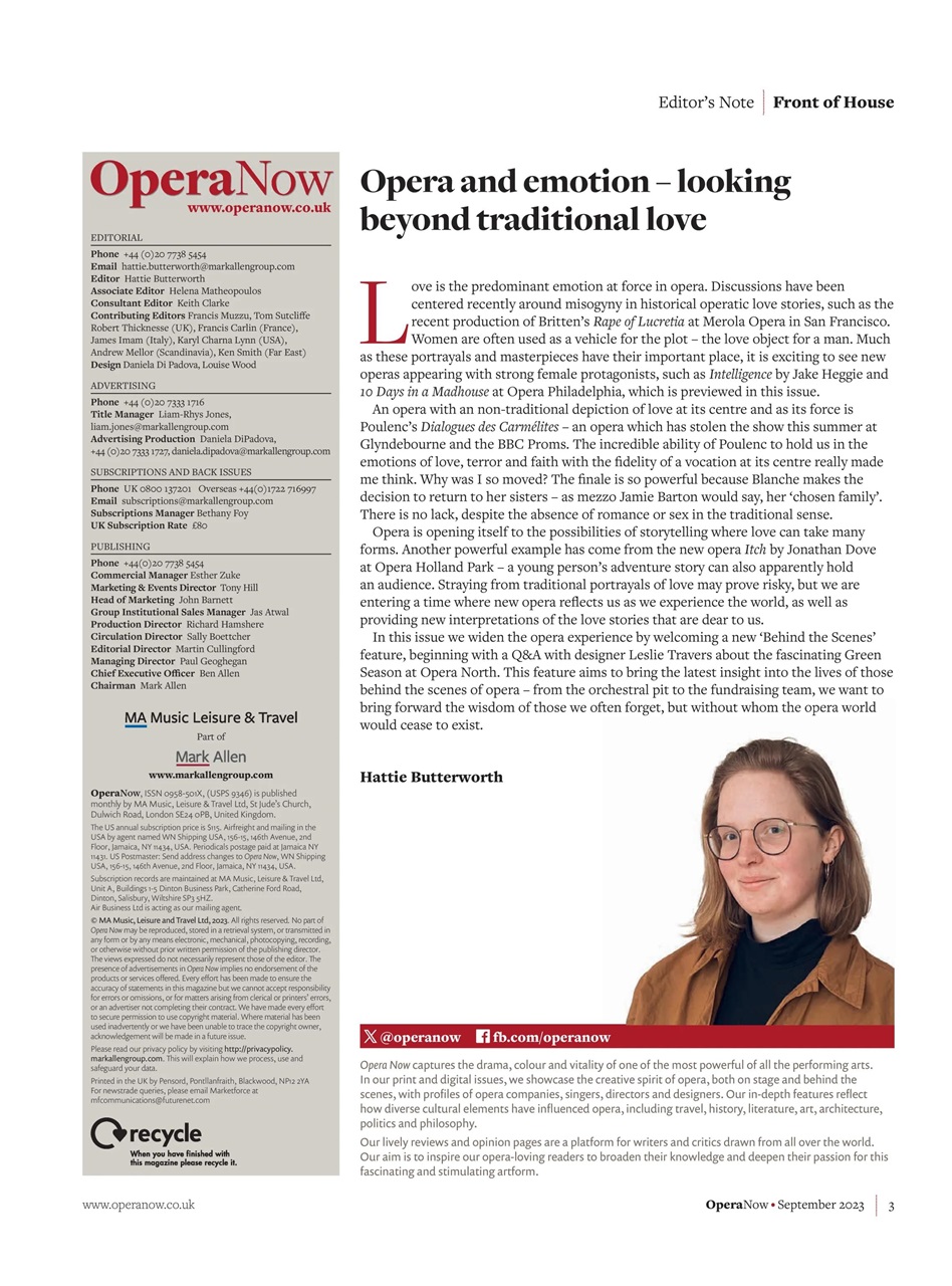 Opera Now Preview Pages