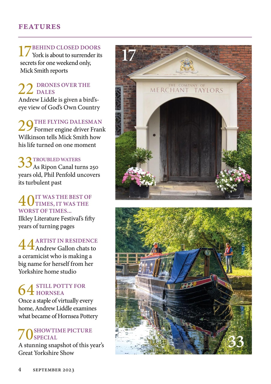 The Yorkshire Dalesman Preview Pages
