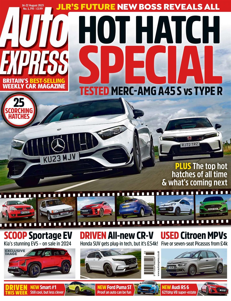 Auto Express Preview Pages
