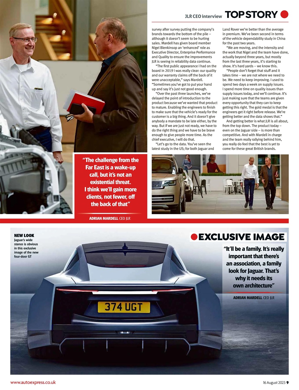 Auto Express Preview Pages