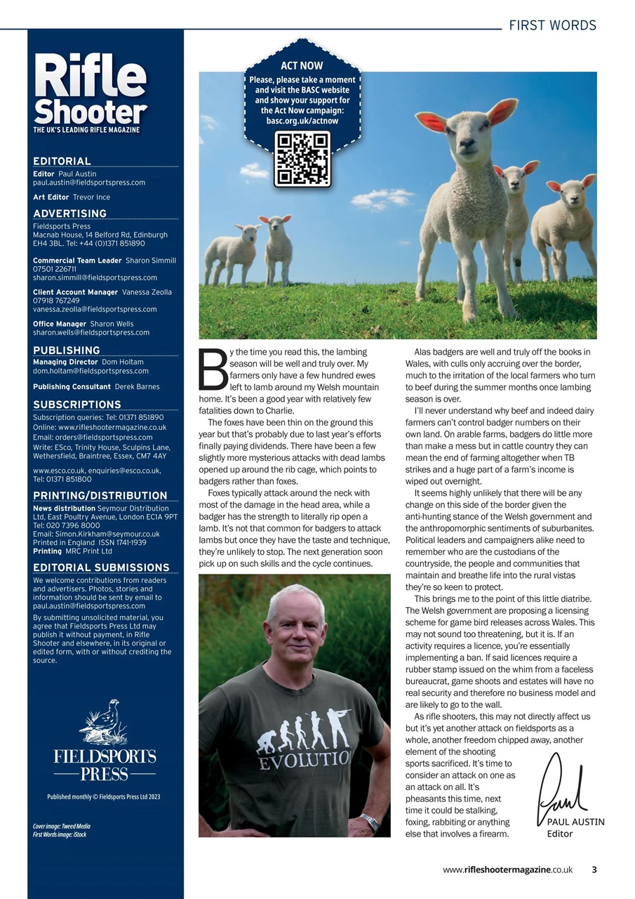 Rifle Shooter Preview Pages