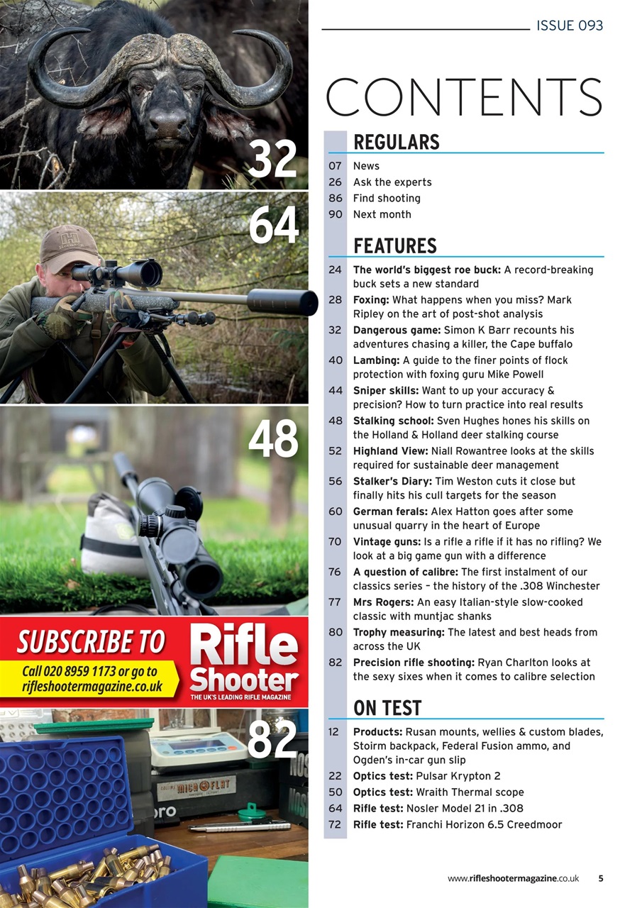 Rifle Shooter Preview Pages