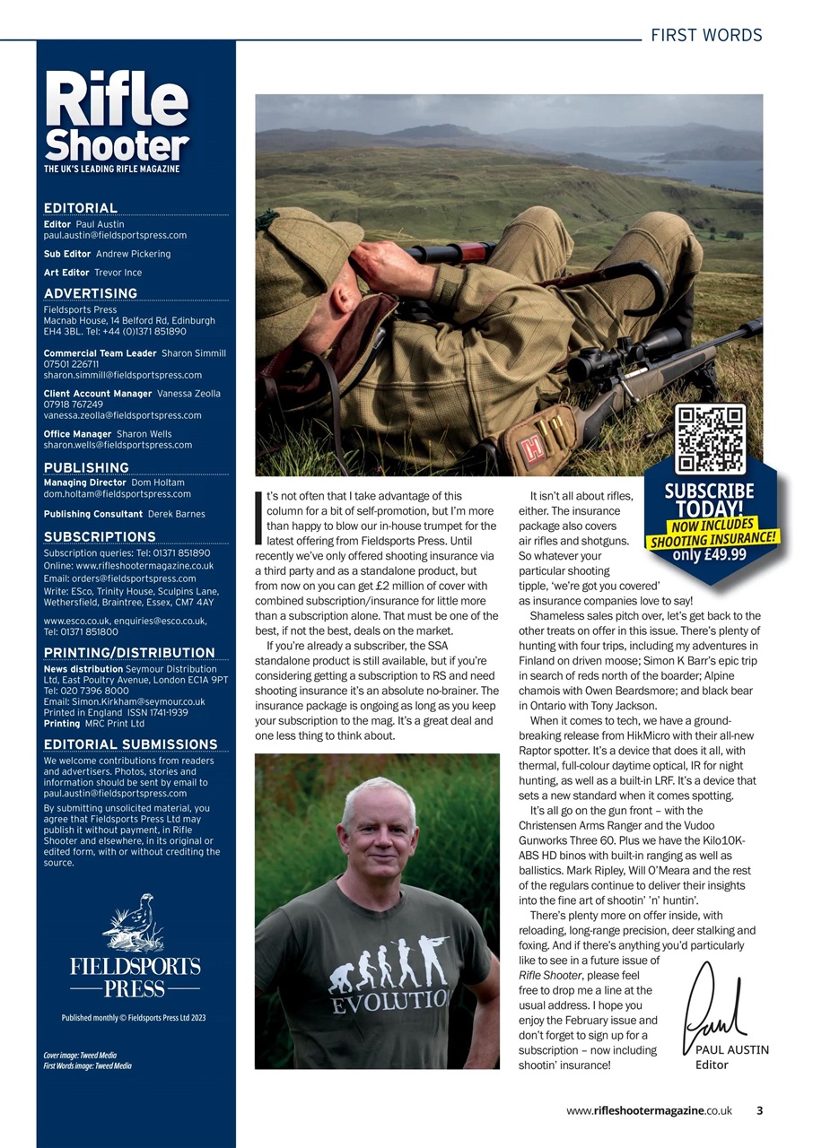 Rifle Shooter Preview Pages