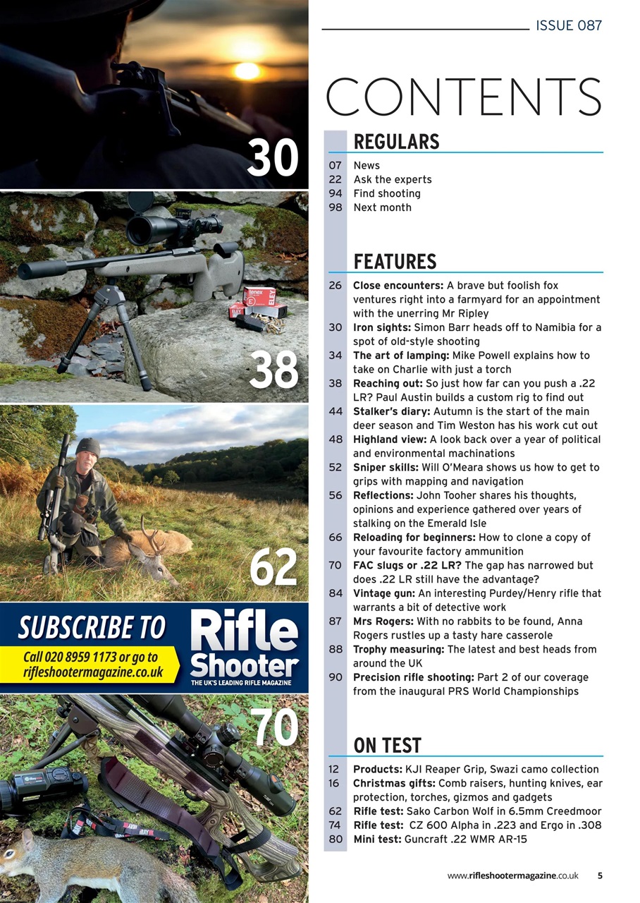 Rifle Shooter Preview Pages
