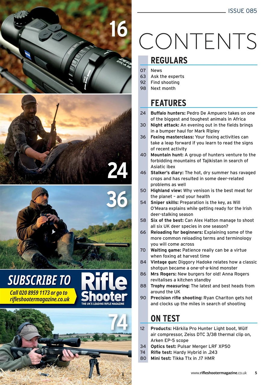 Rifle Shooter Preview Pages