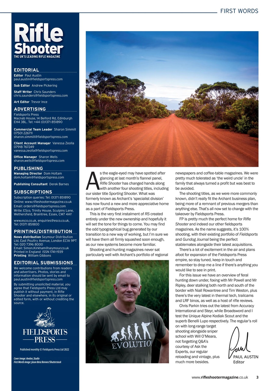 Rifle Shooter Preview Pages
