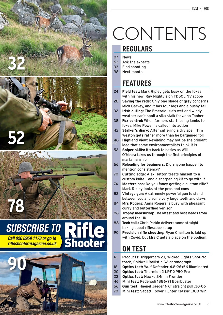 Rifle Shooter Preview Pages