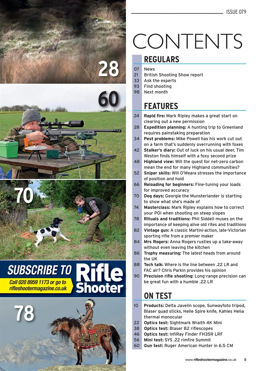 Rifle Shooter Preview Pages