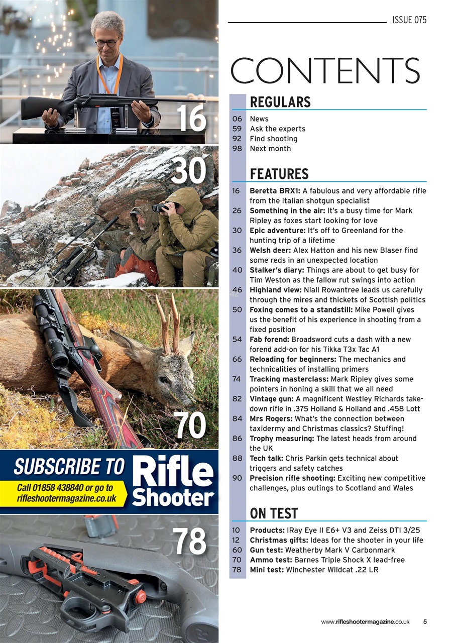 Rifle Shooter Preview Pages