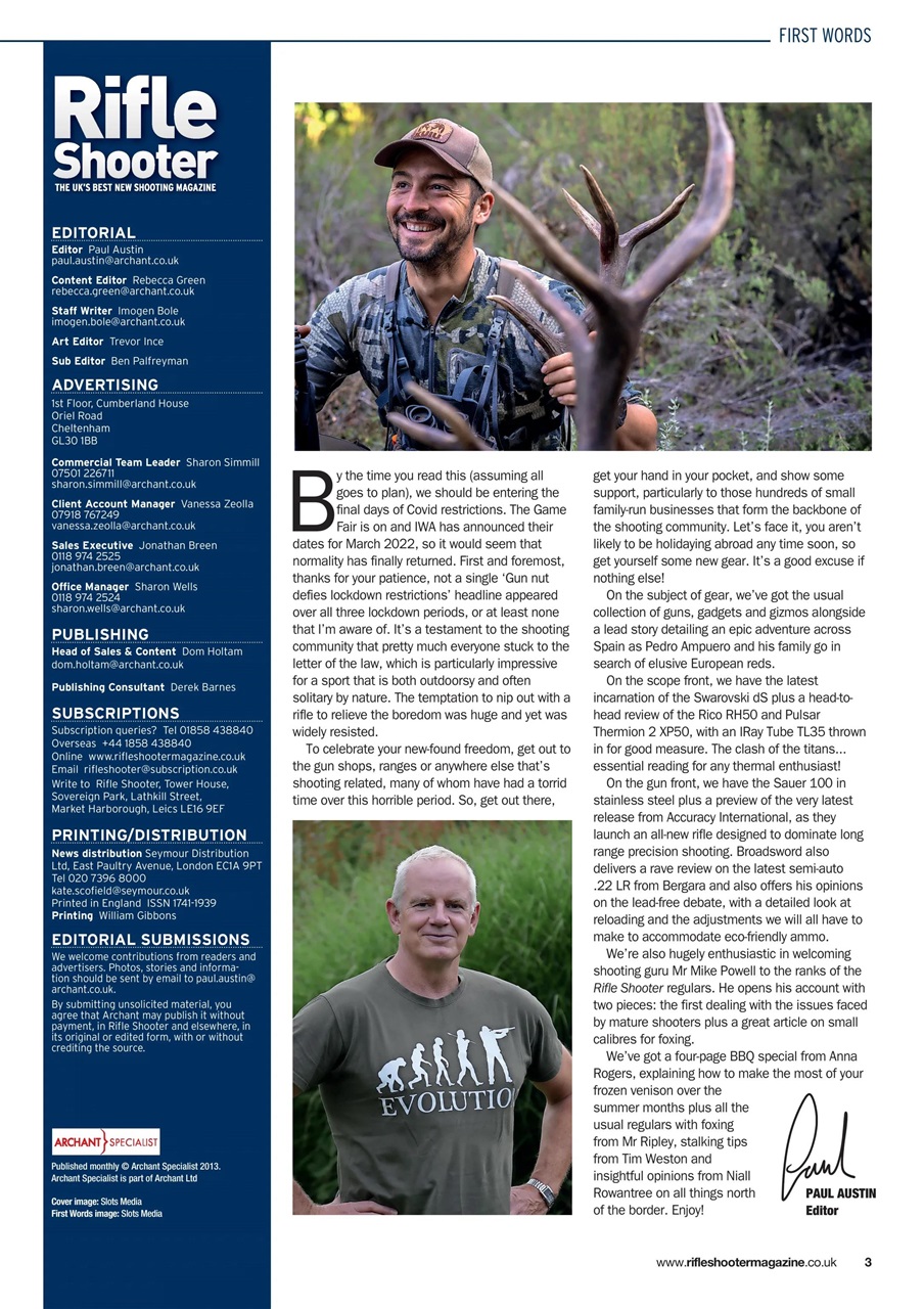 Rifle Shooter Preview Pages