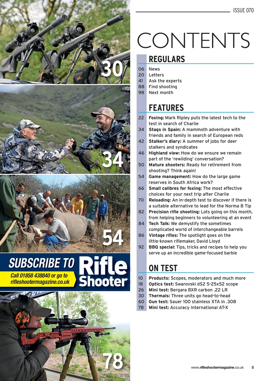 Rifle Shooter Preview Pages