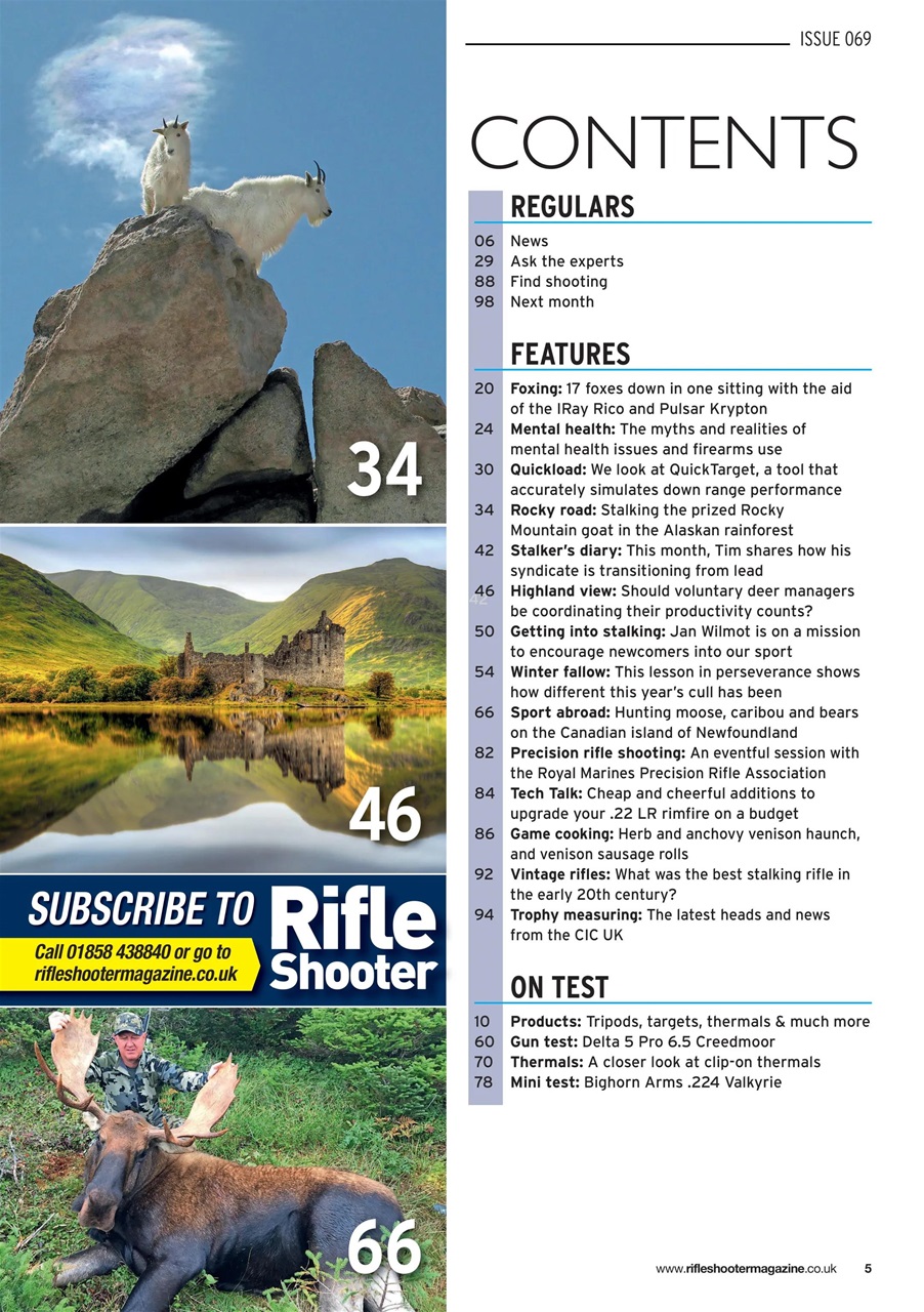 Rifle Shooter Preview Pages