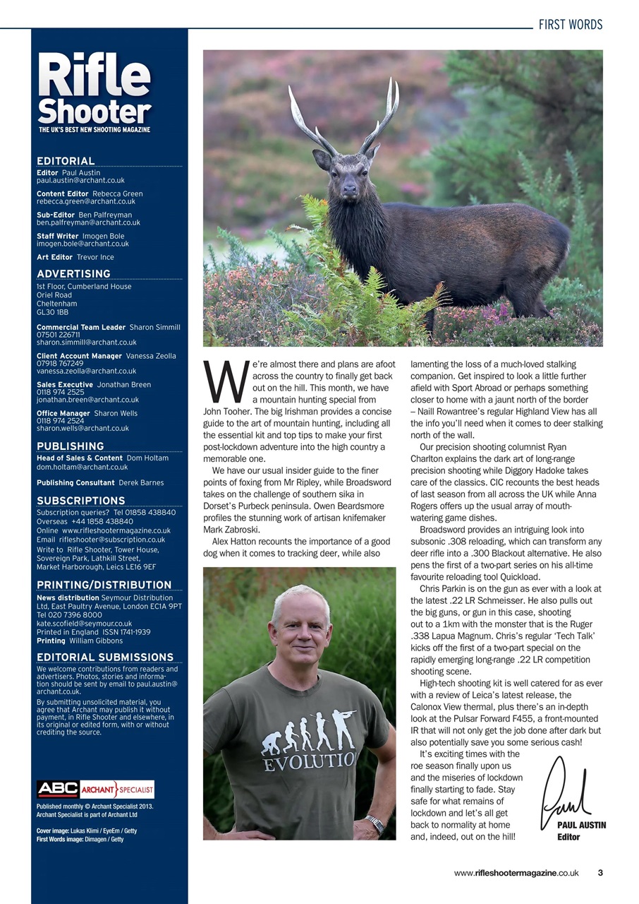 Rifle Shooter Preview Pages